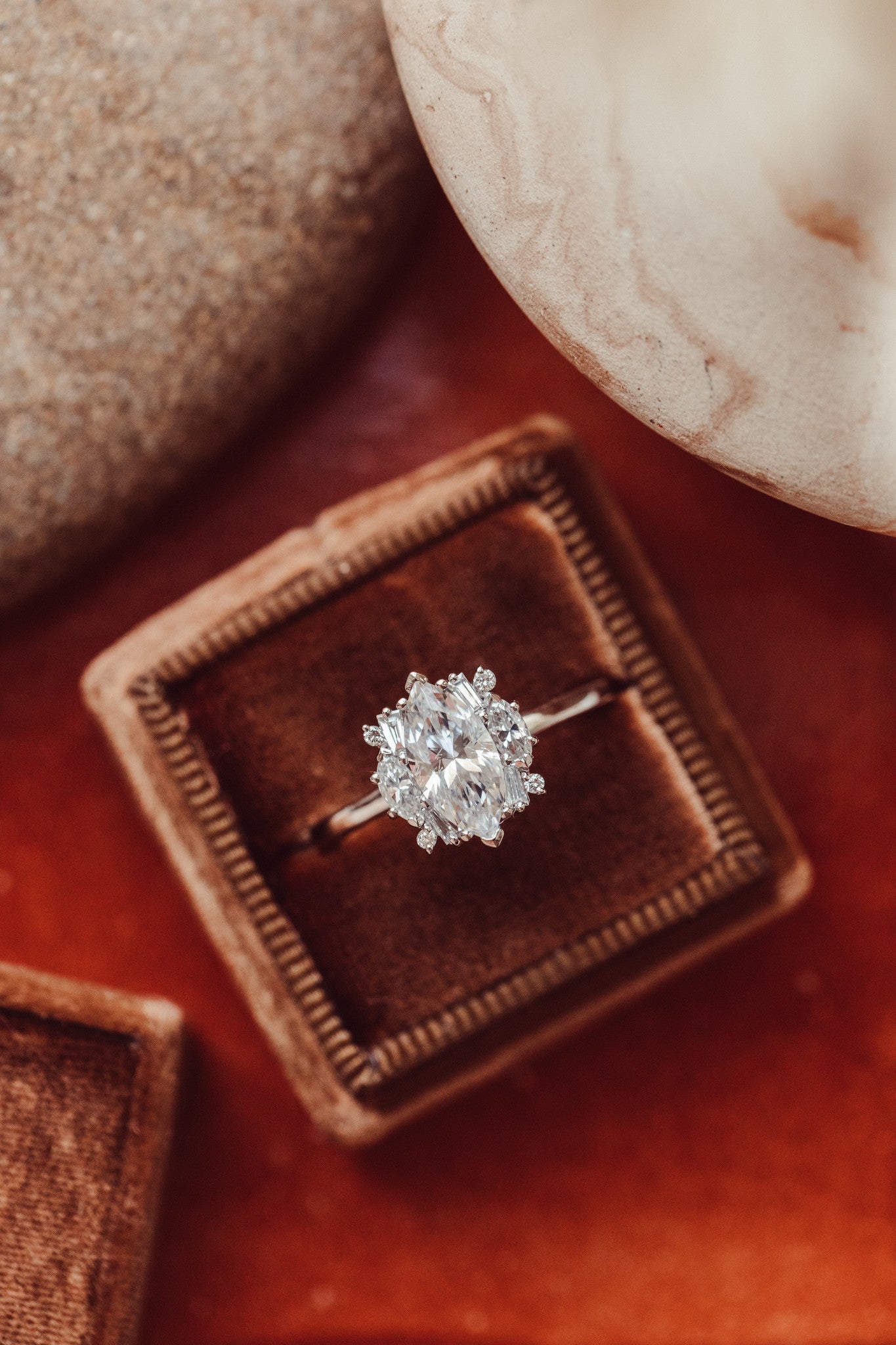 The Sandia Marquise Ring