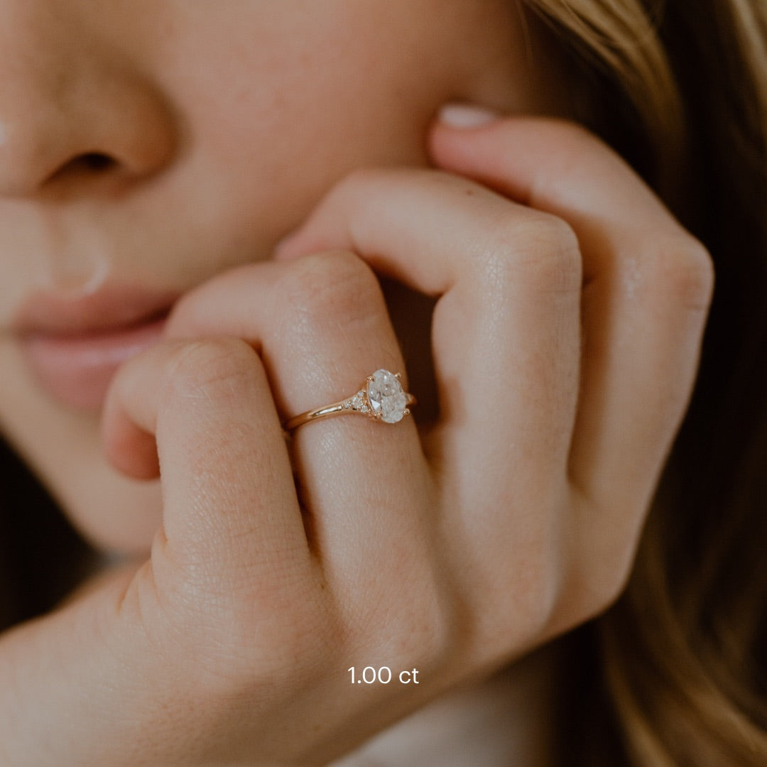 The Angie Oval Ring