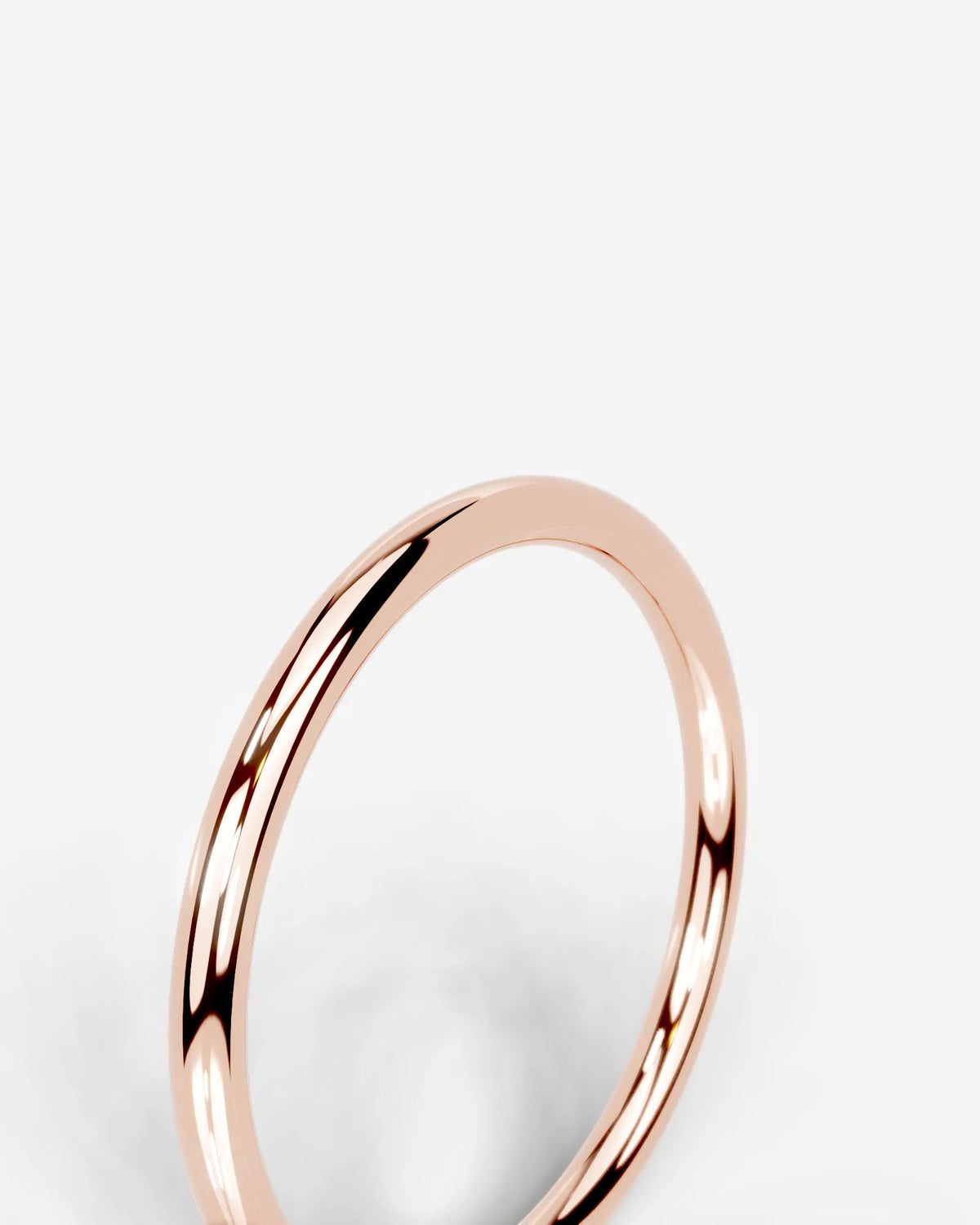 Eloise Wedding Band Lab Grown Diamond Wedding Ring - Rose Gold
