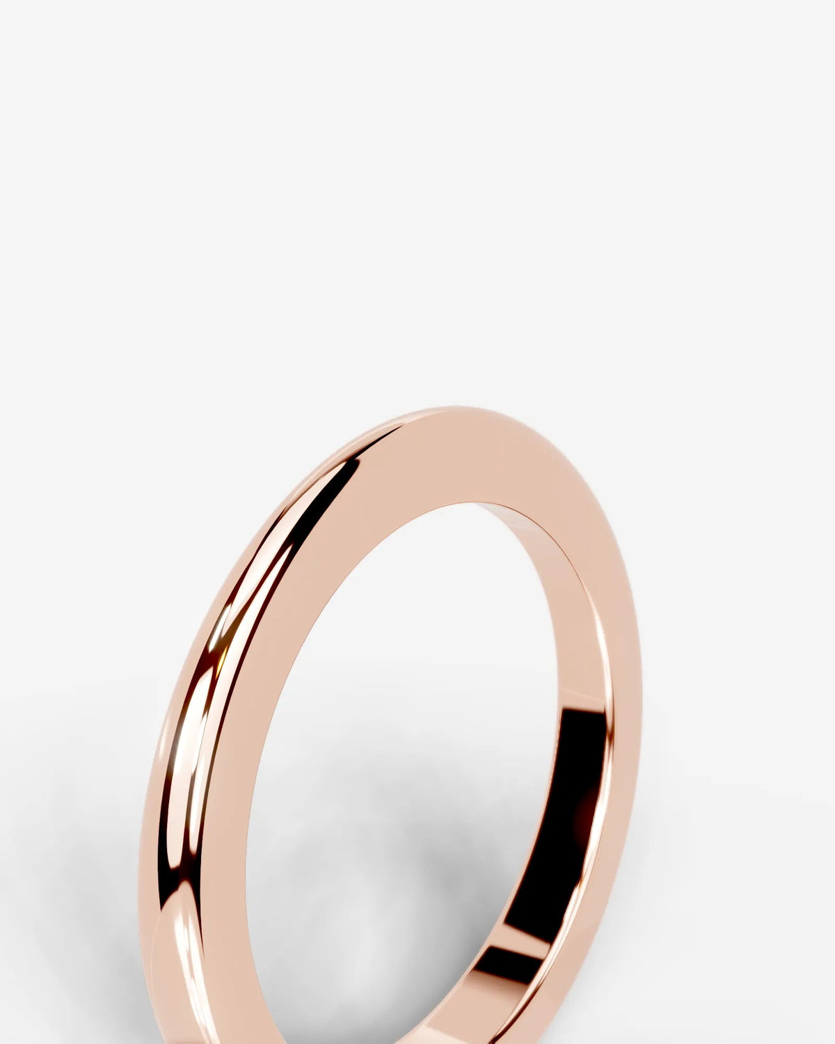 Samantha Wedding Band Lab Grown Diamond Wedding Ring - Rose Gold