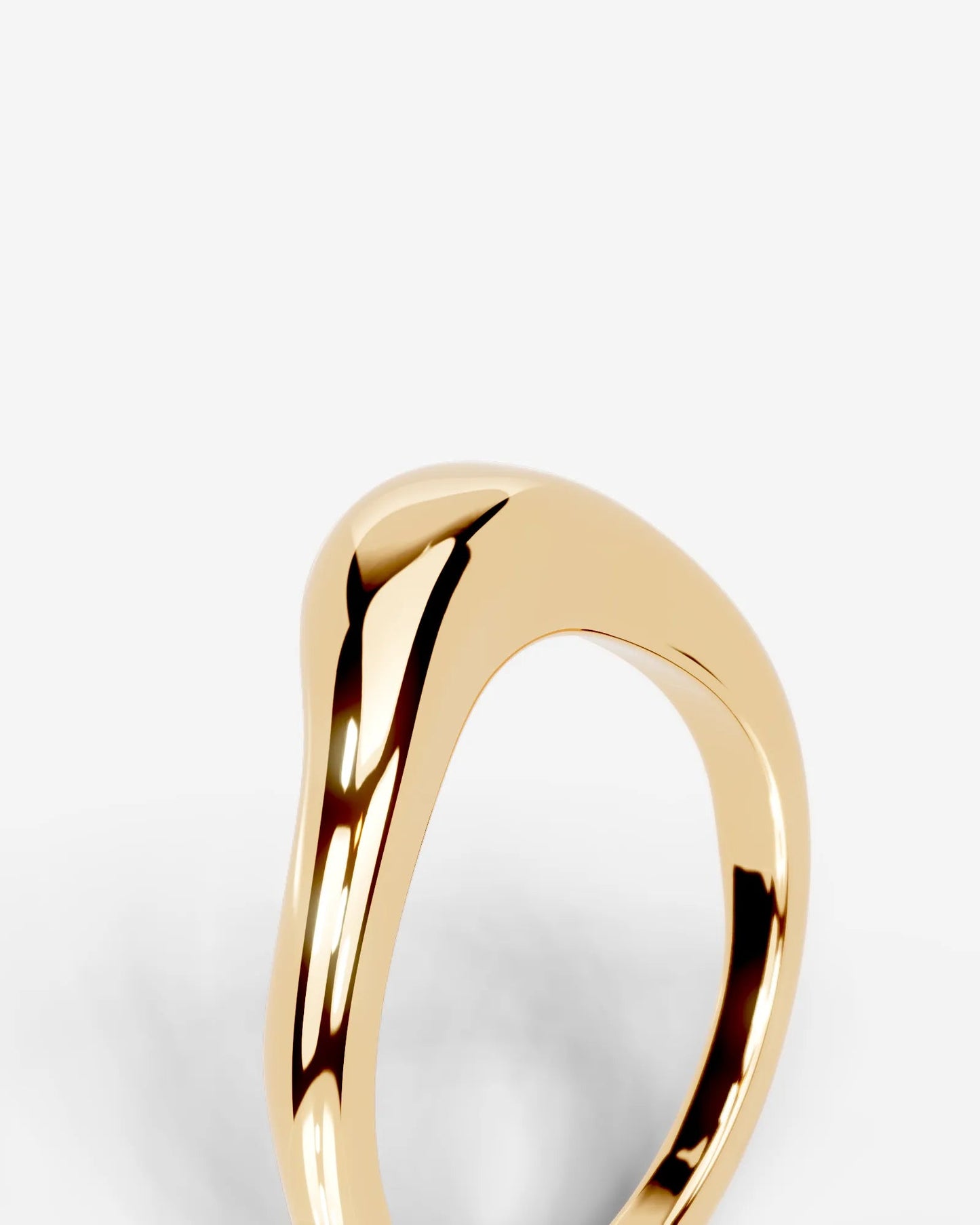 Asantewaa Wedding Band Lab Grown Diamond Wedding Ring - Yellow Gold