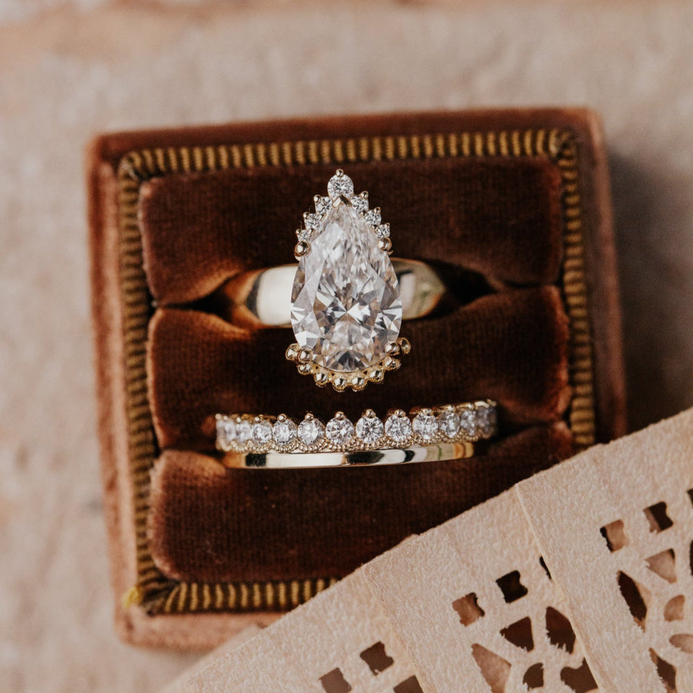The Rosalinda Pear Ring