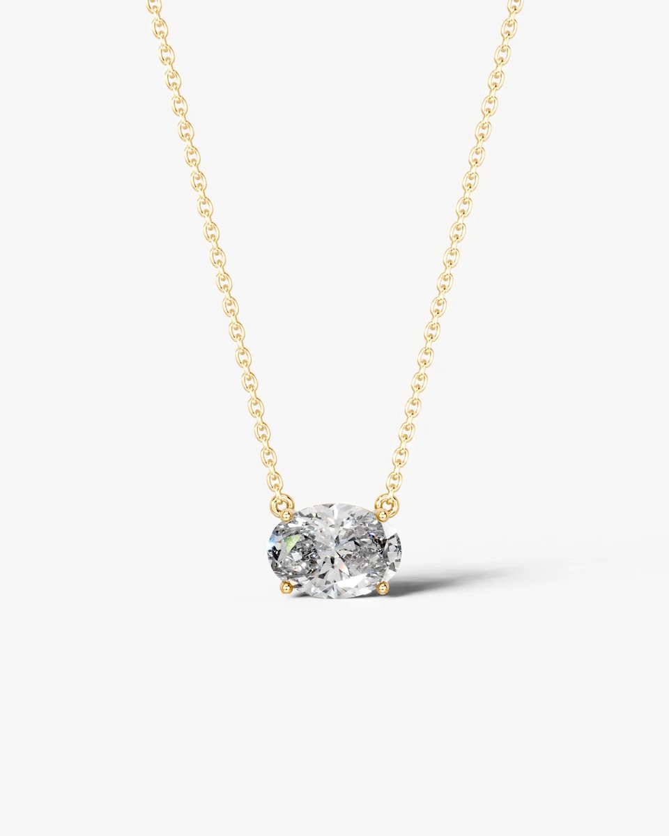 Andi Lab Grown Radiant Diamond Wedding Ring - Yellow Gold