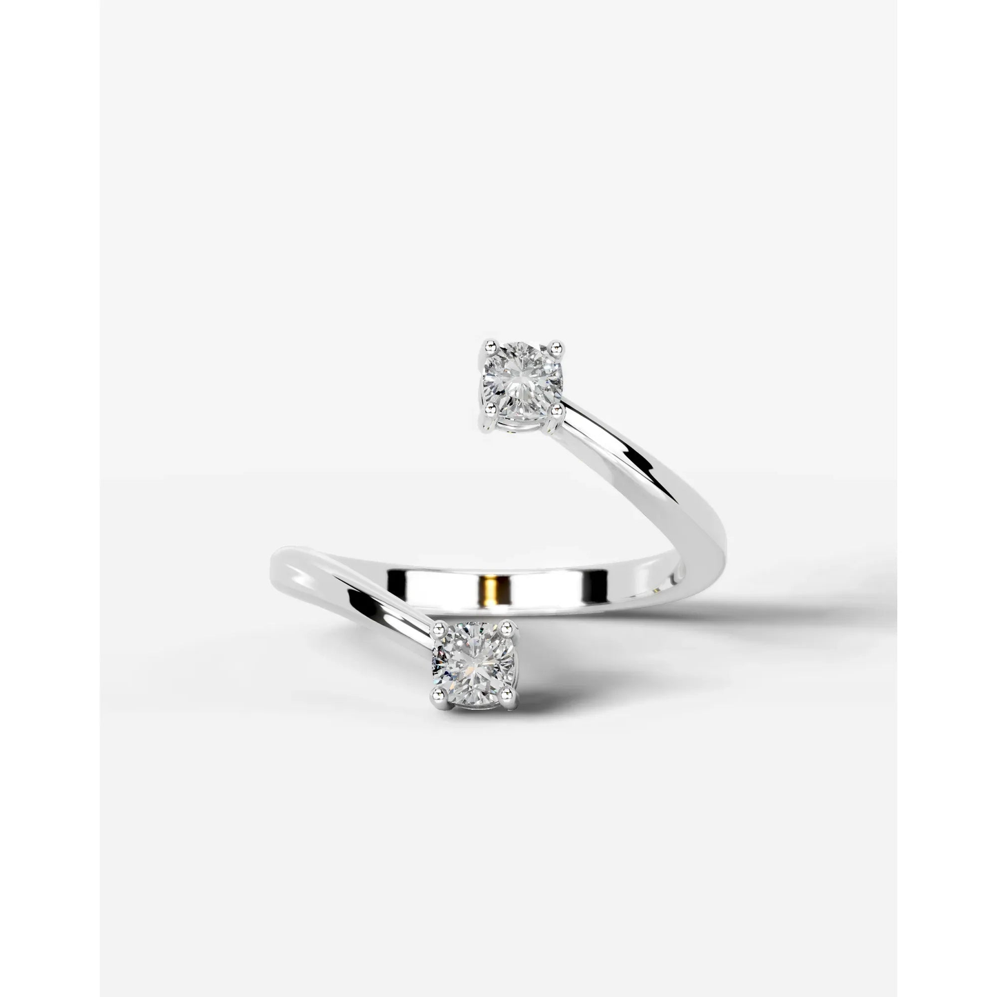Anita Square Cushion Lab Grown Square Cushion Diamond Wedding Ring - Yellow Gold - 18K - 5ct