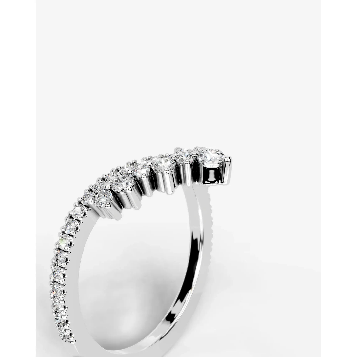 Beatriz Lab Grown Round Diamond Wedding Ring - Platinum - 4ct