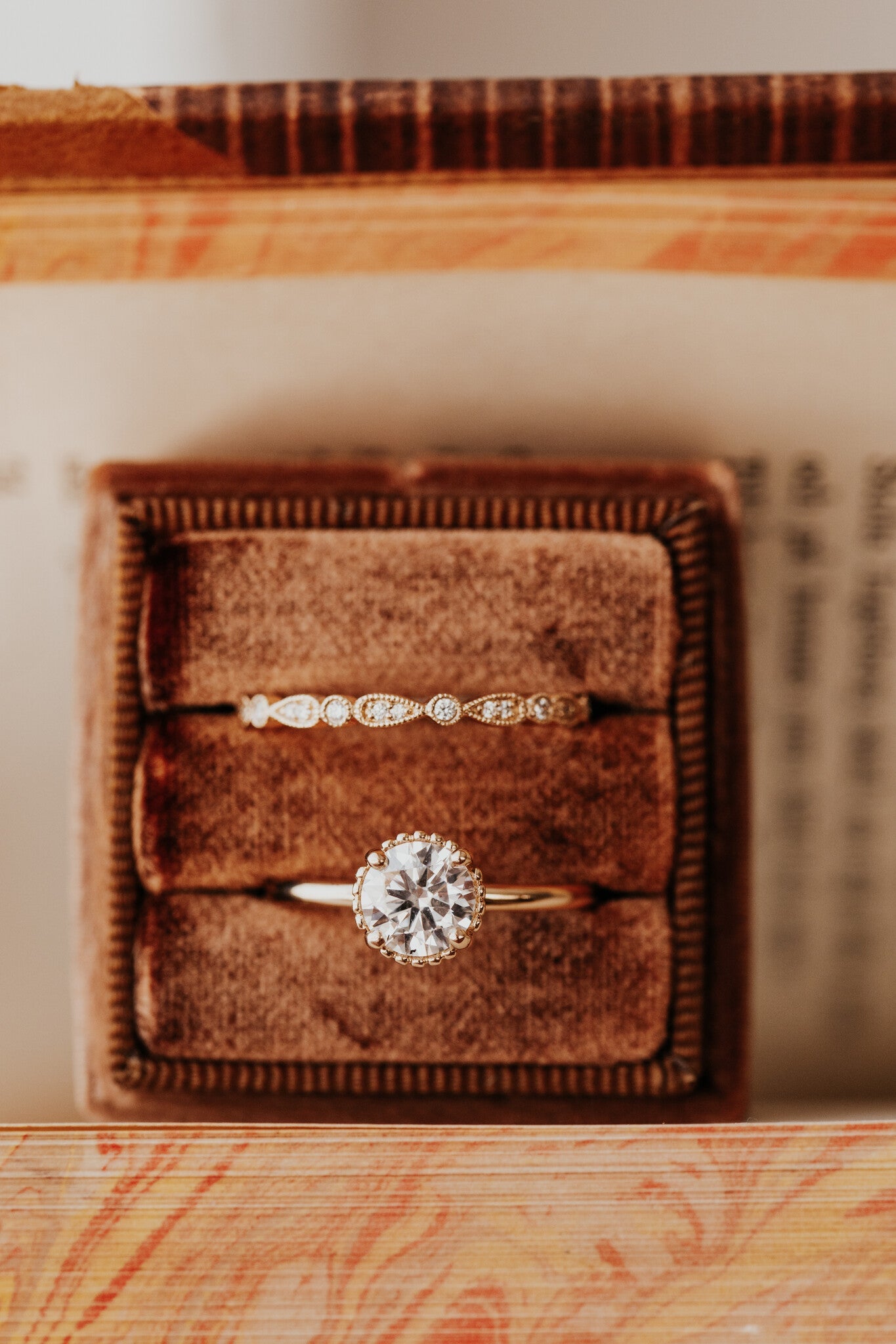 The Charlotte Round Natural Diamond Solitaire