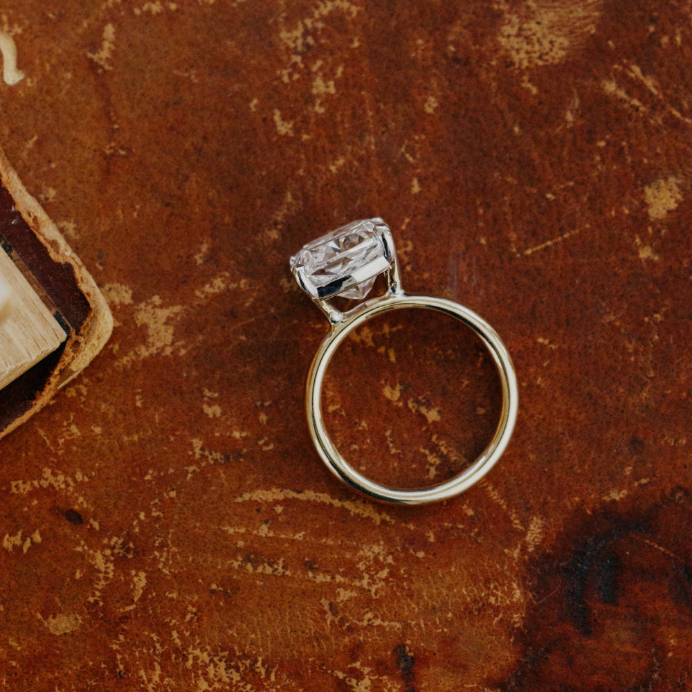 The Maeve Elongated Cushion Lab Grown Diamond Ring