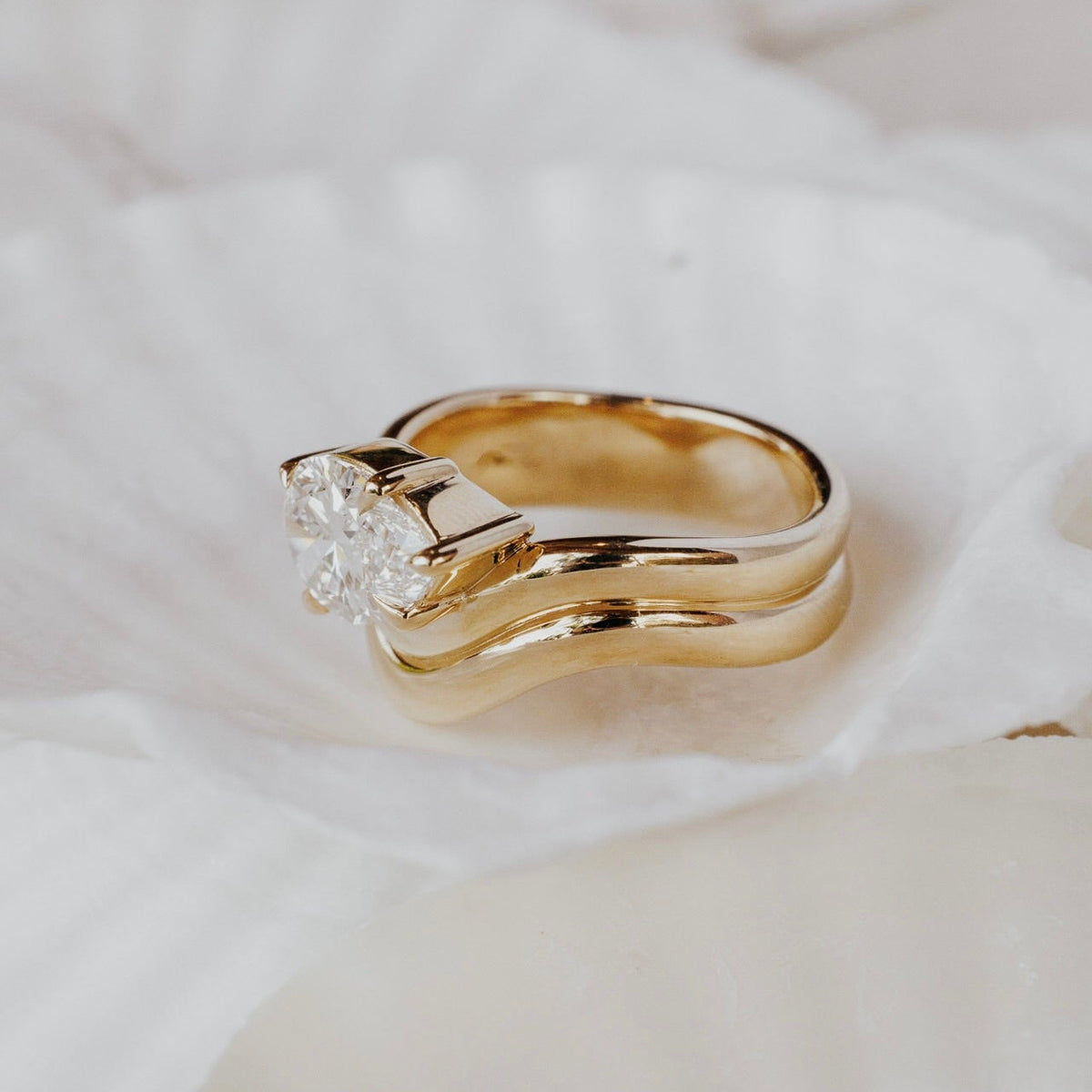 The Capri Pear Ring