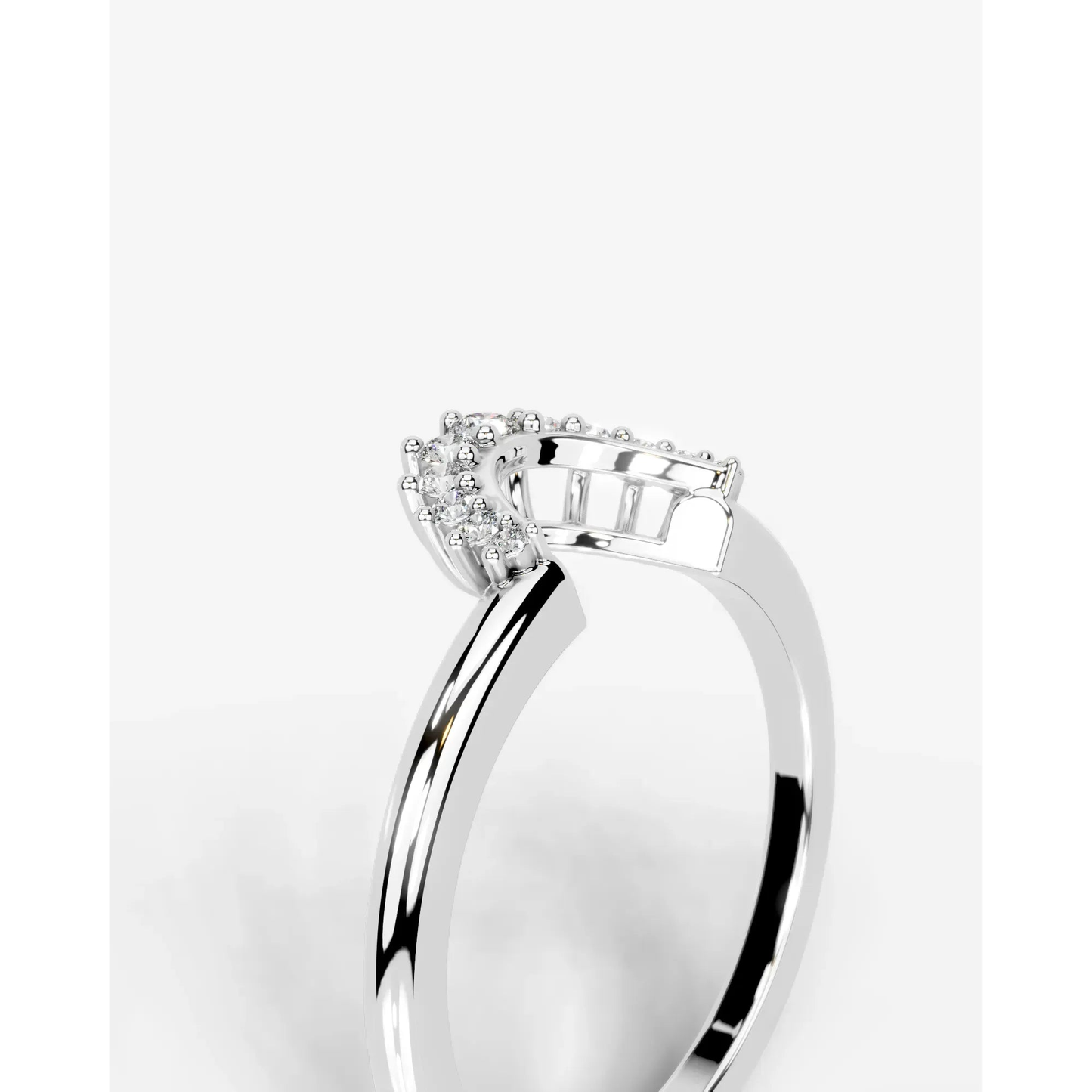 Tobi Lab Grown Round Diamond Wedding Ring - Platinum - 6ct