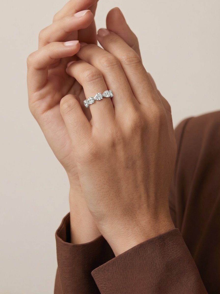 Tyrell Lab Grown Diamond Wedding Ring - Platinum