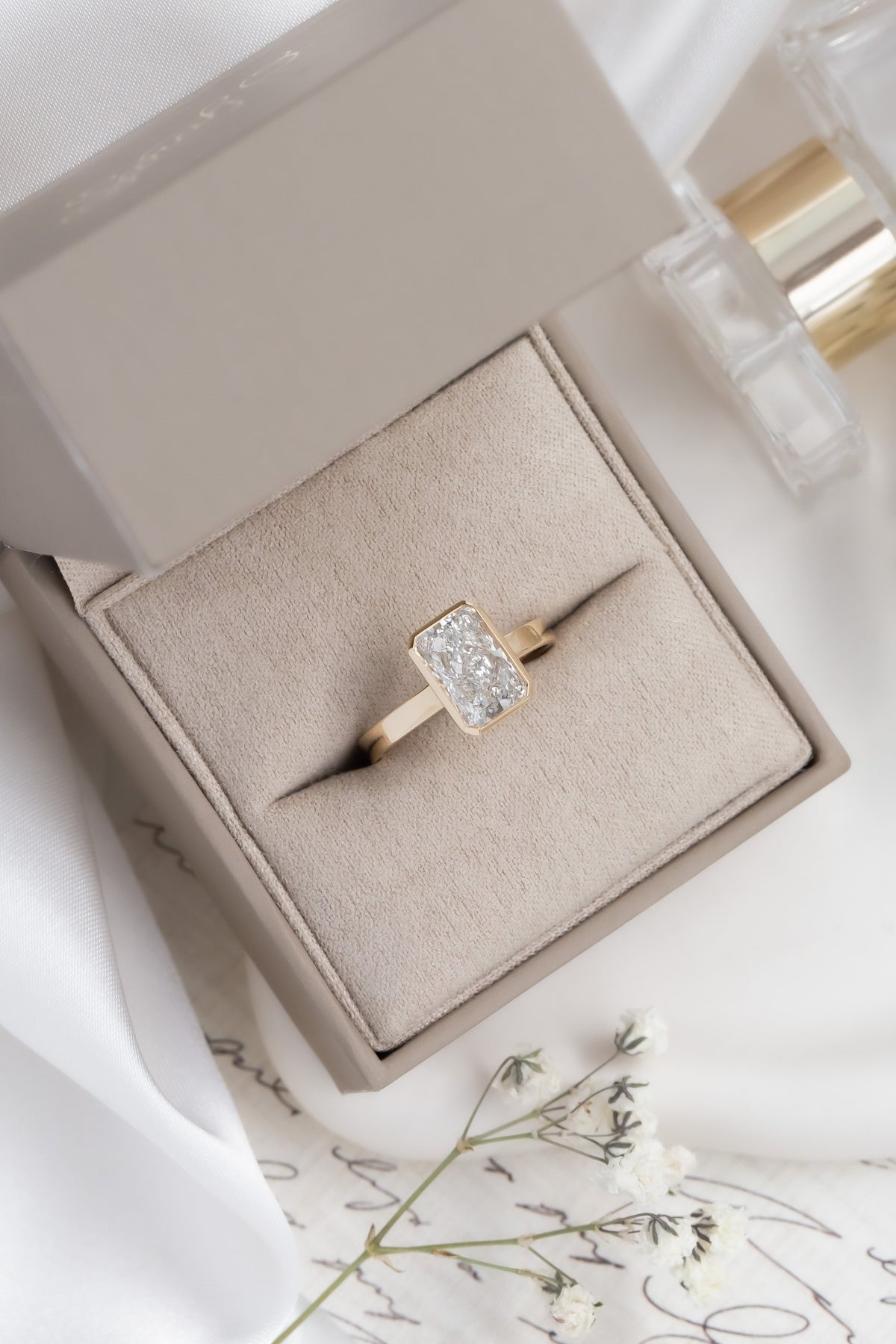 The Elena Radiant Cut Solitaire Ring