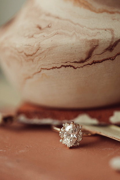 The Sandia Marquise Ring