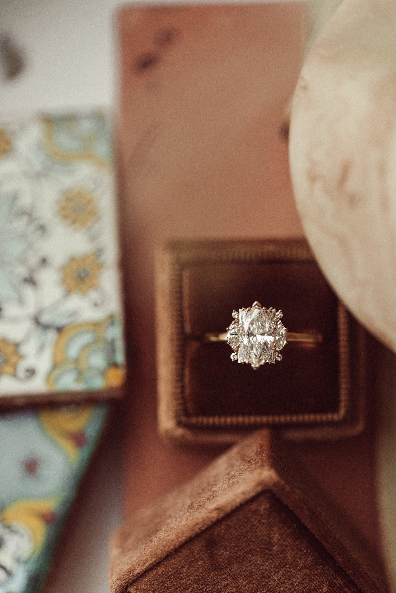 The Sandia Marquise Ring