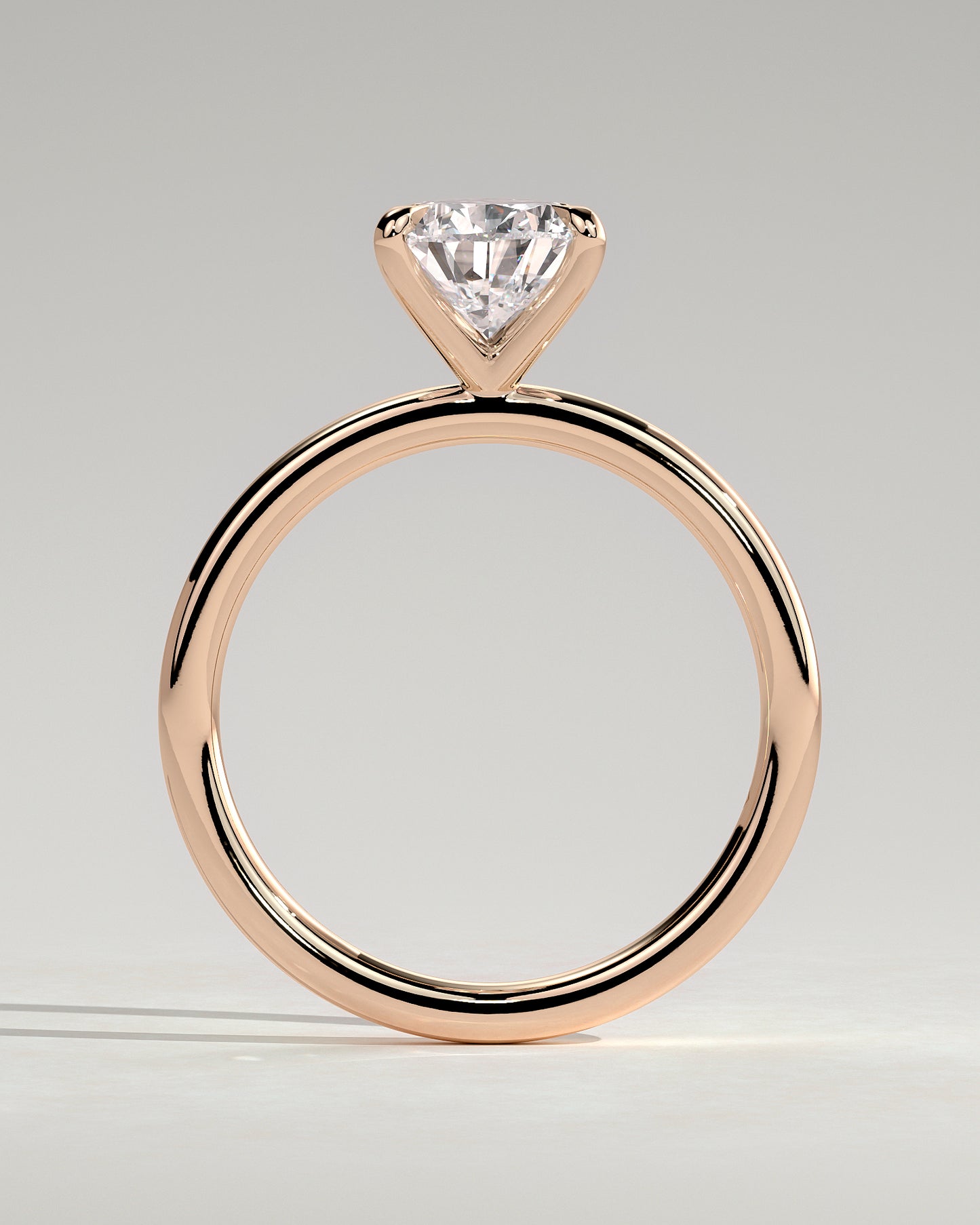 Alia - Pear Claw Solitaire Engagement Ring - Rose Gold - Rose Gold 2ct