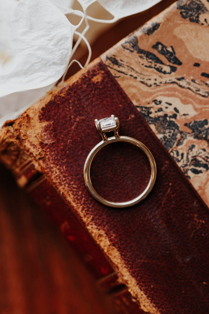 The Maeve Emerald Cut Solitaire