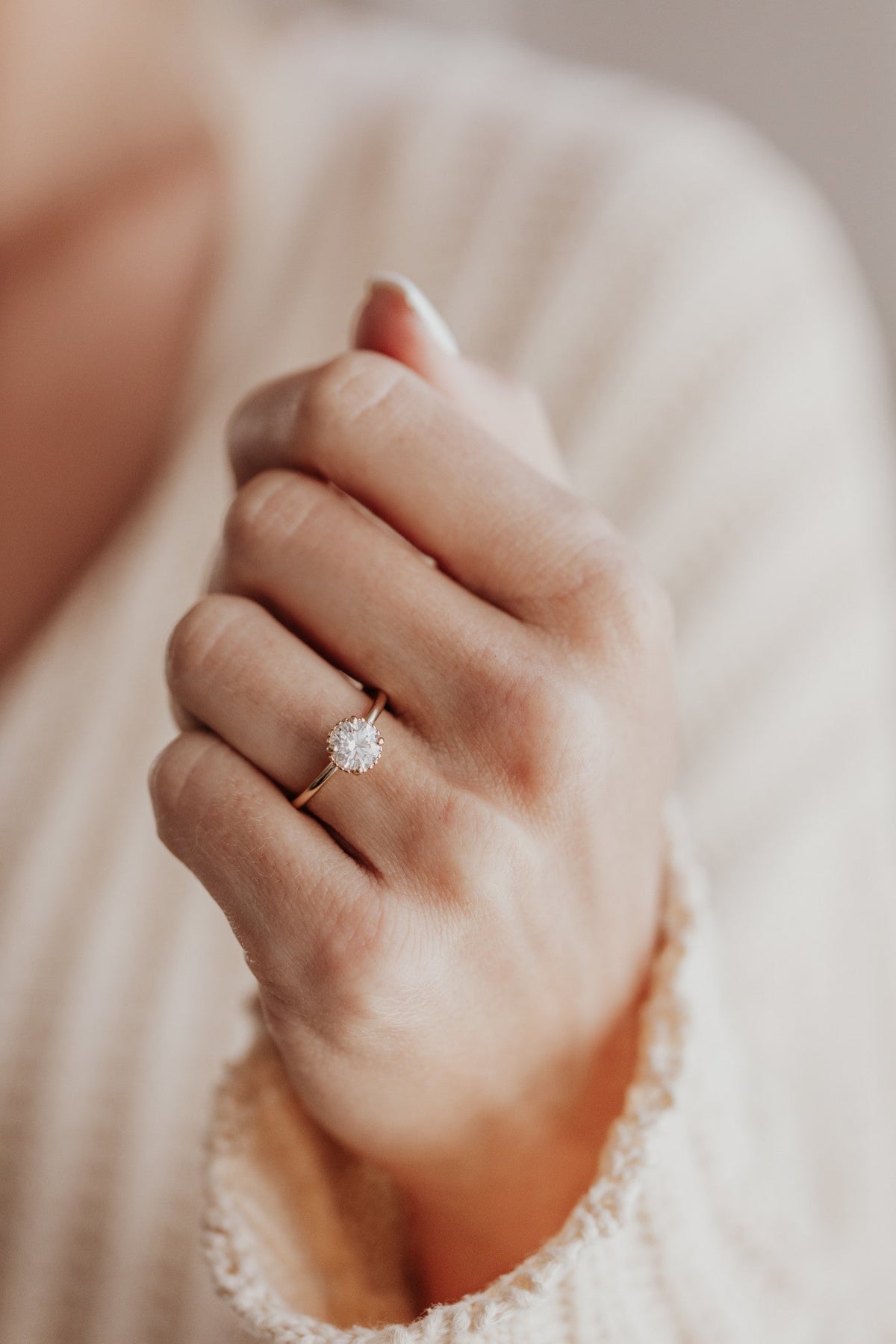 The Charlotte Round Solitaire Ring