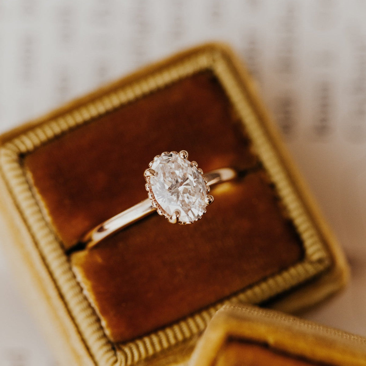 The Charlotte Oval Solitaire