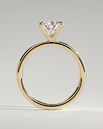 Alia - Pear Claw Solitaire Engagement Ring - Yellow Gold - yellow gold - Lara Jewels
