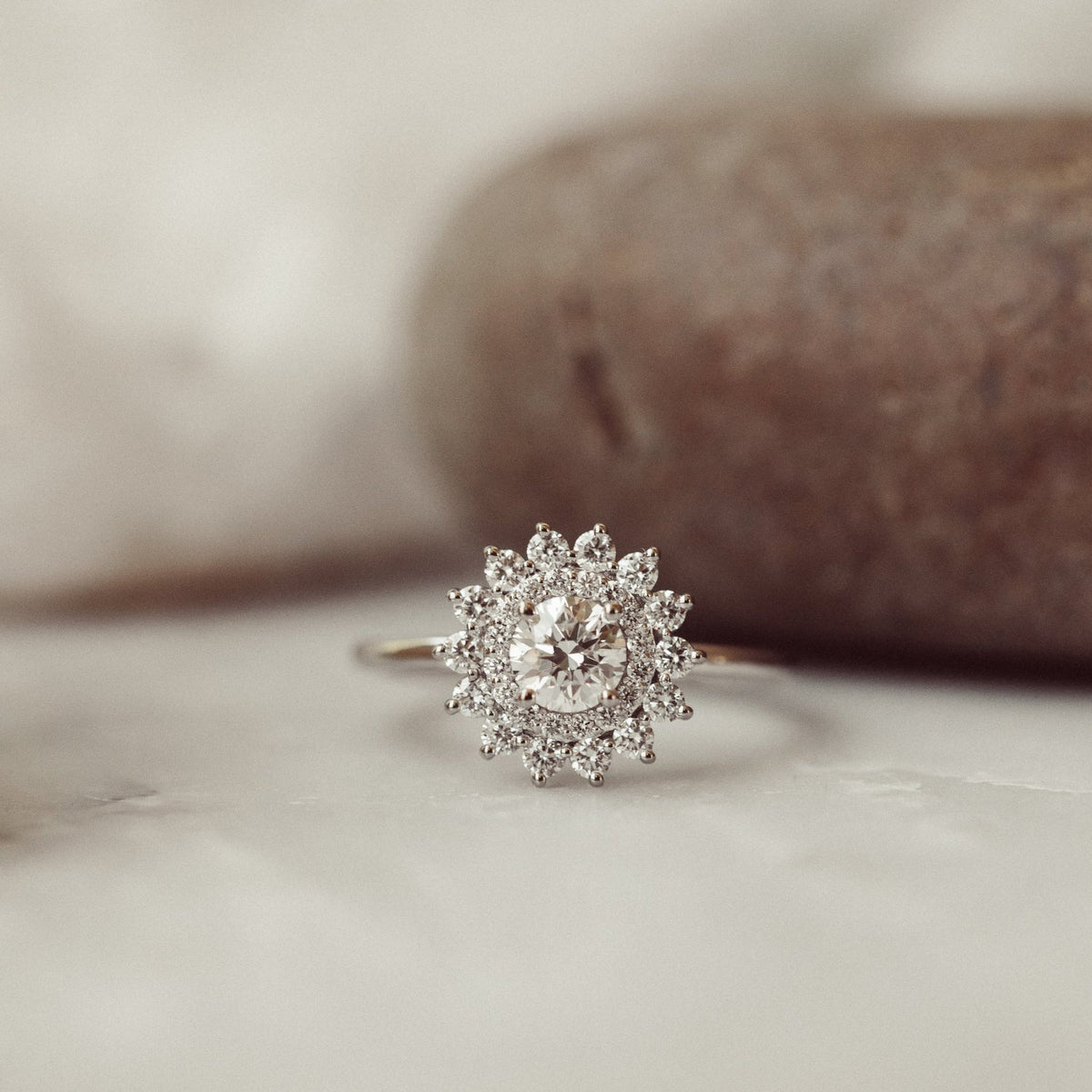 The Mini Soleil Round Ring