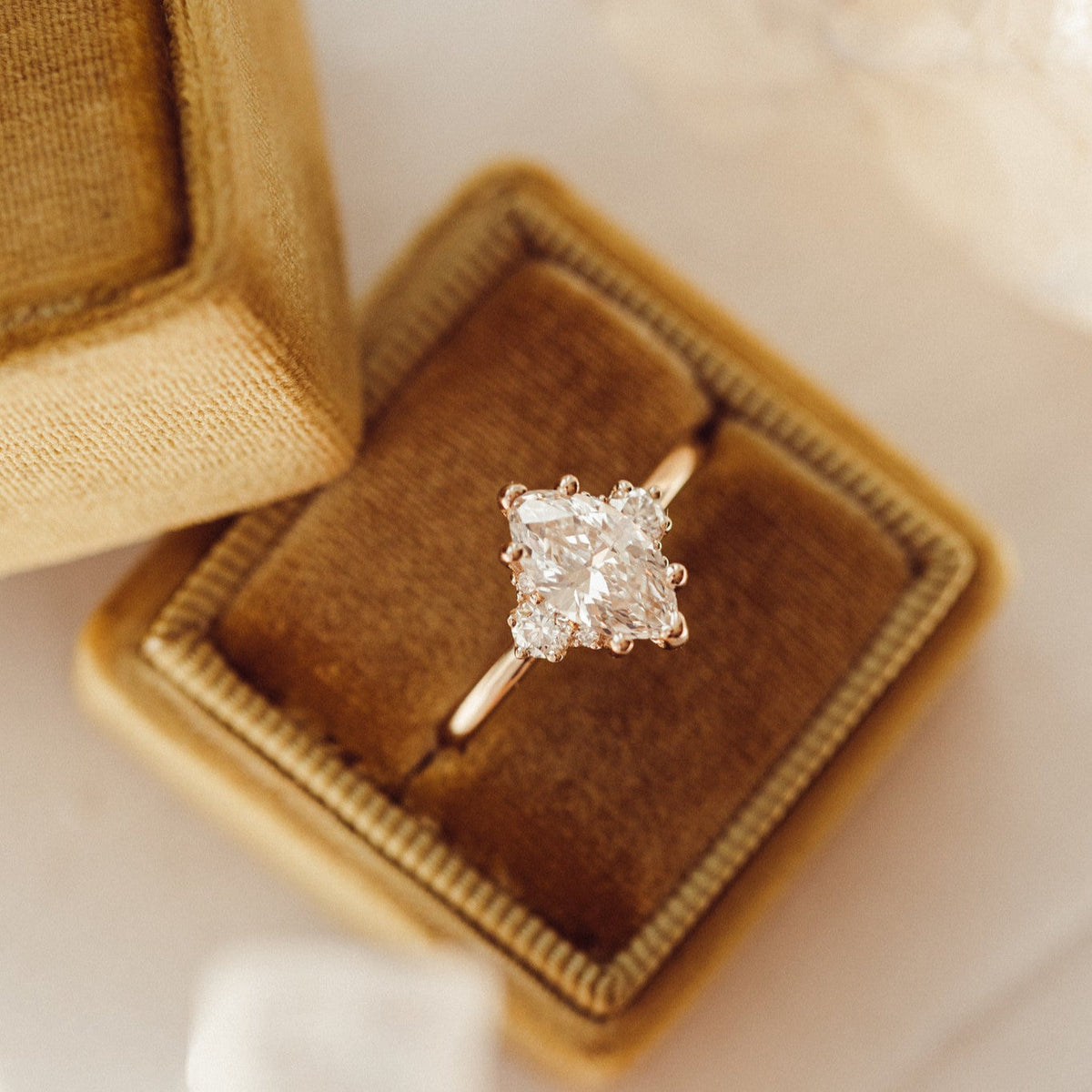 The Vivien Marquise Ring