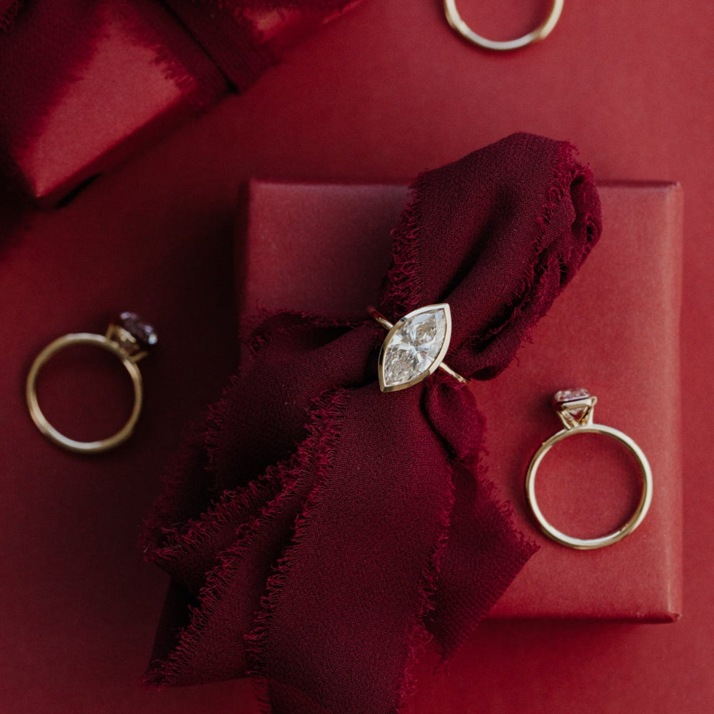 The Bailey Marquise Lab Grown Diamond Ring