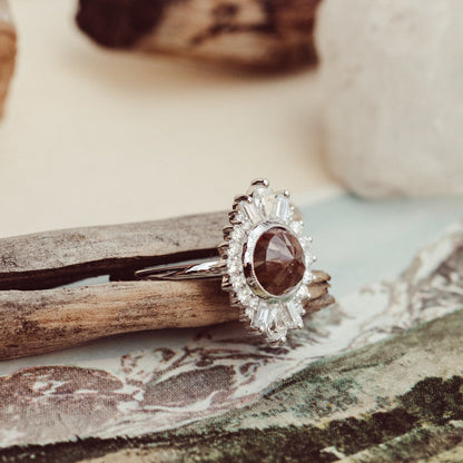 The Everest Round Rustic Diamond Ring