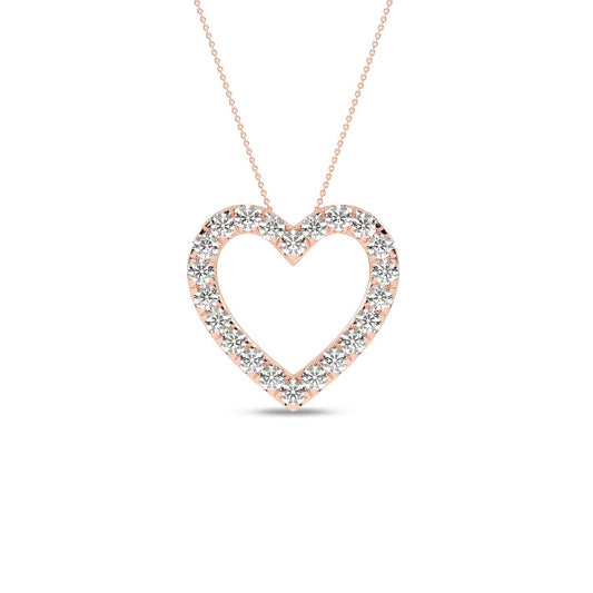 Silhouette Necklace - Heart