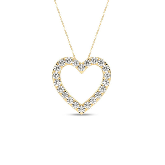 Silhouette Necklace - Heart