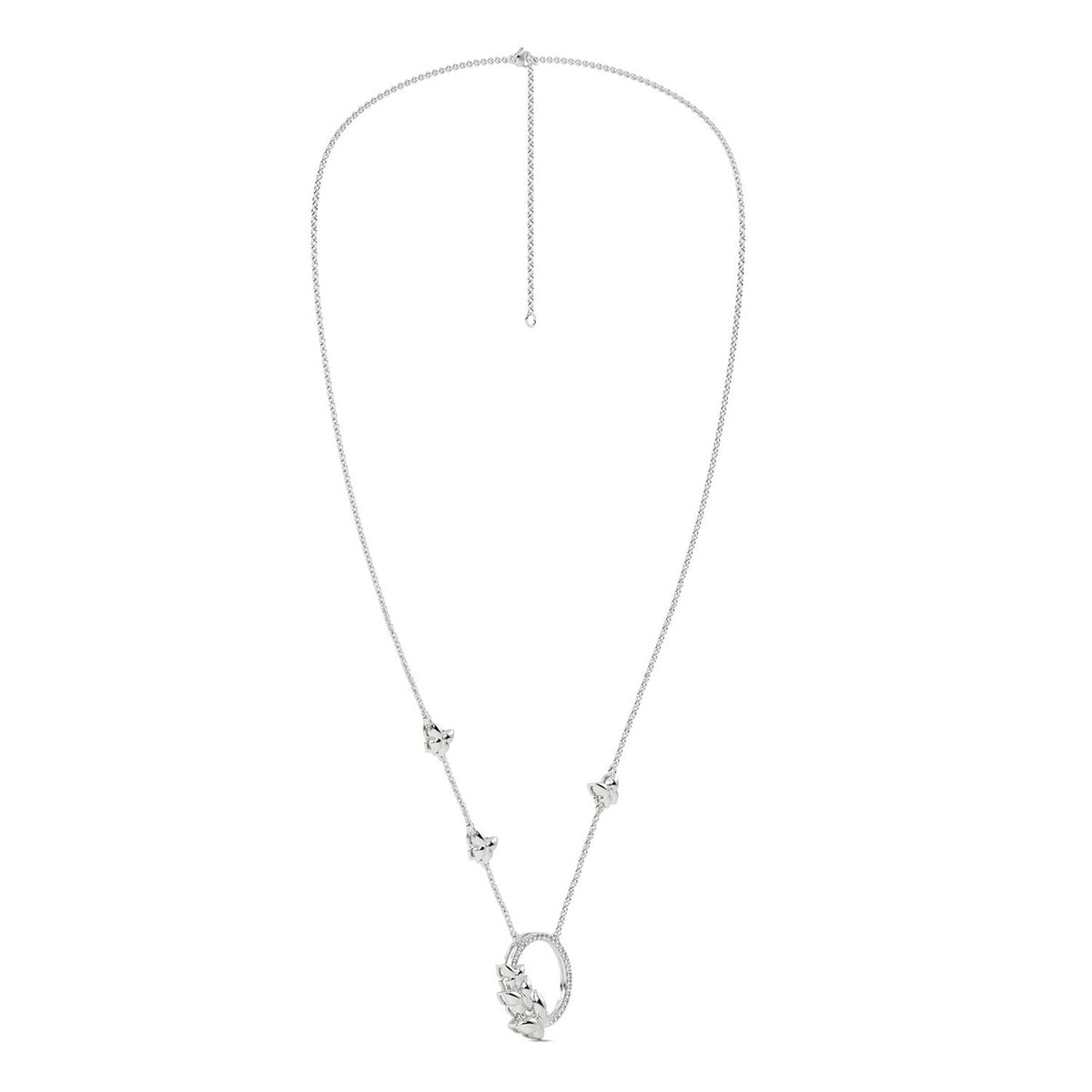 Butterfly Cluster Necklace