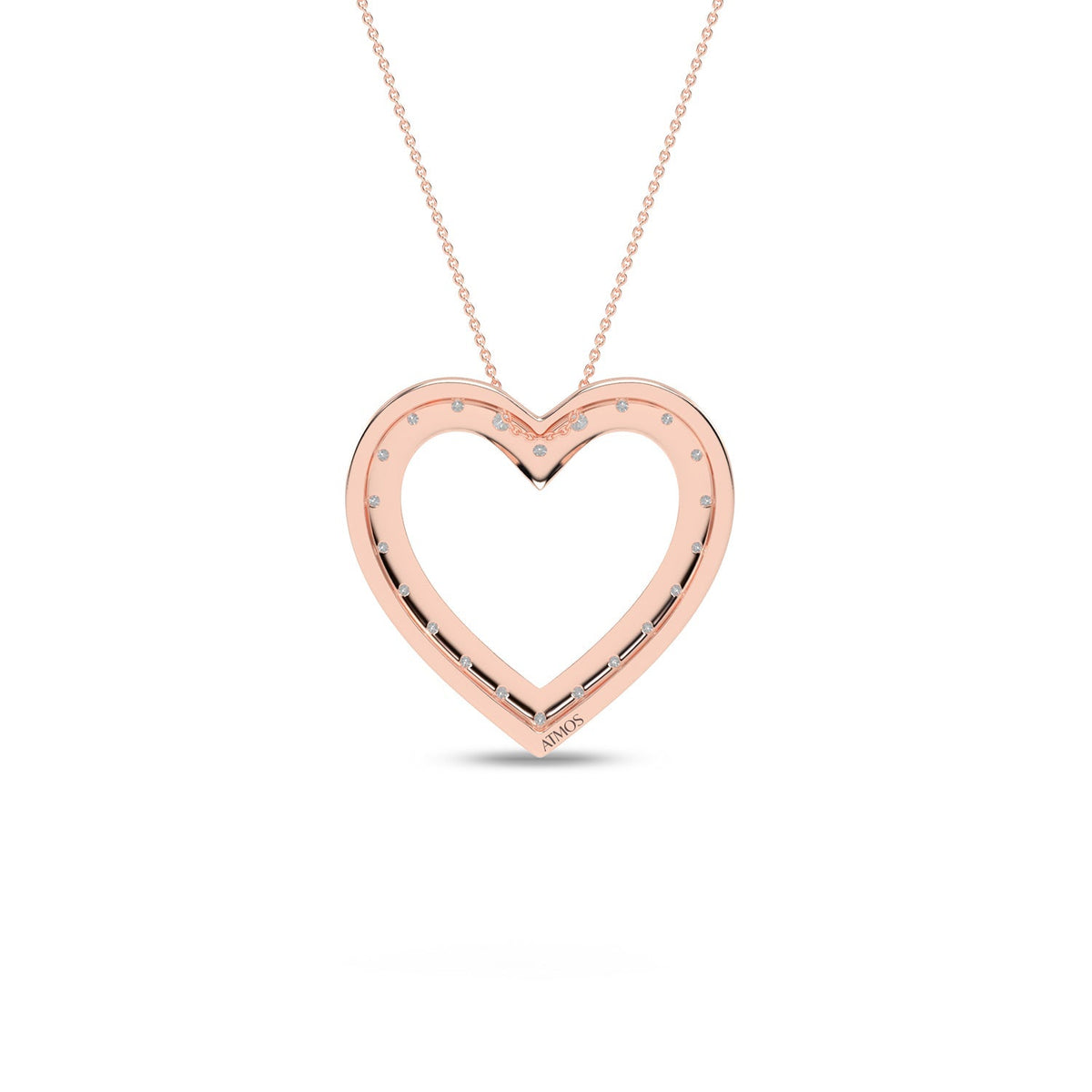 Silhouette Necklace - Heart