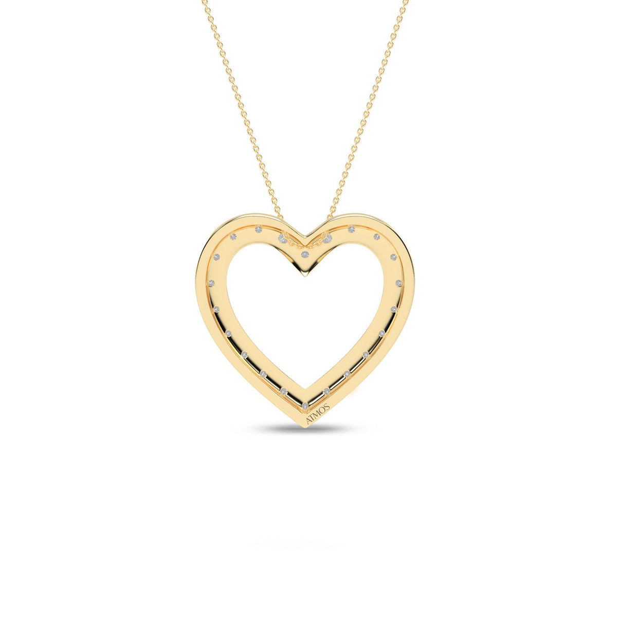 Silhouette Necklace - Heart