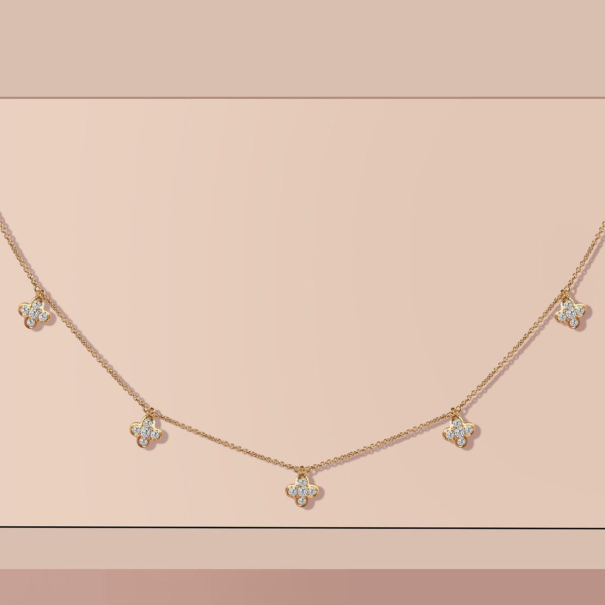 La Fleur Stationed Choker Necklace