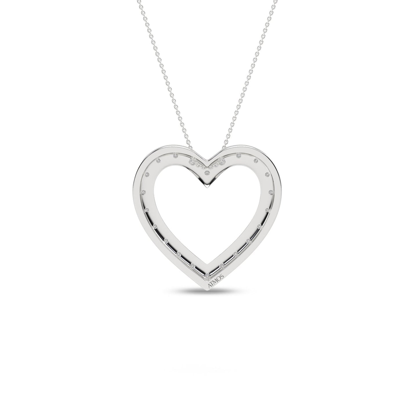 Silhouette Necklace - Heart