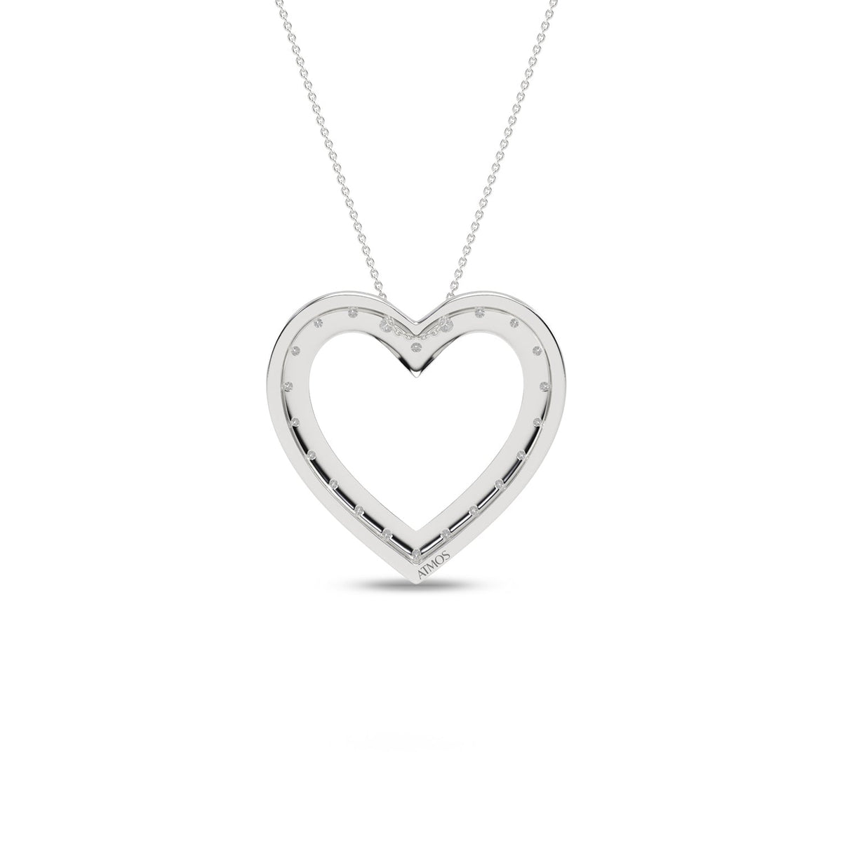Silhouette Necklace - Heart