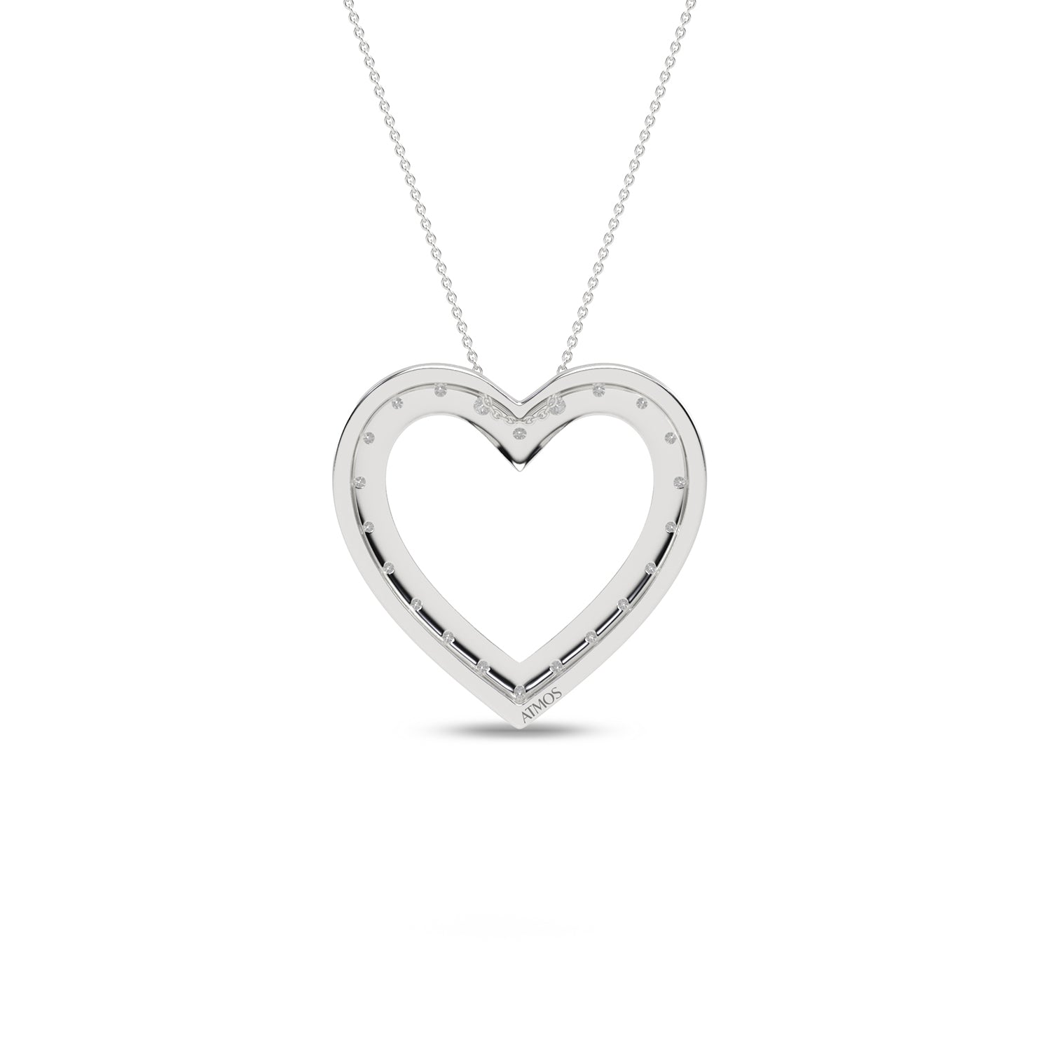 Silhouette Necklace - Heart