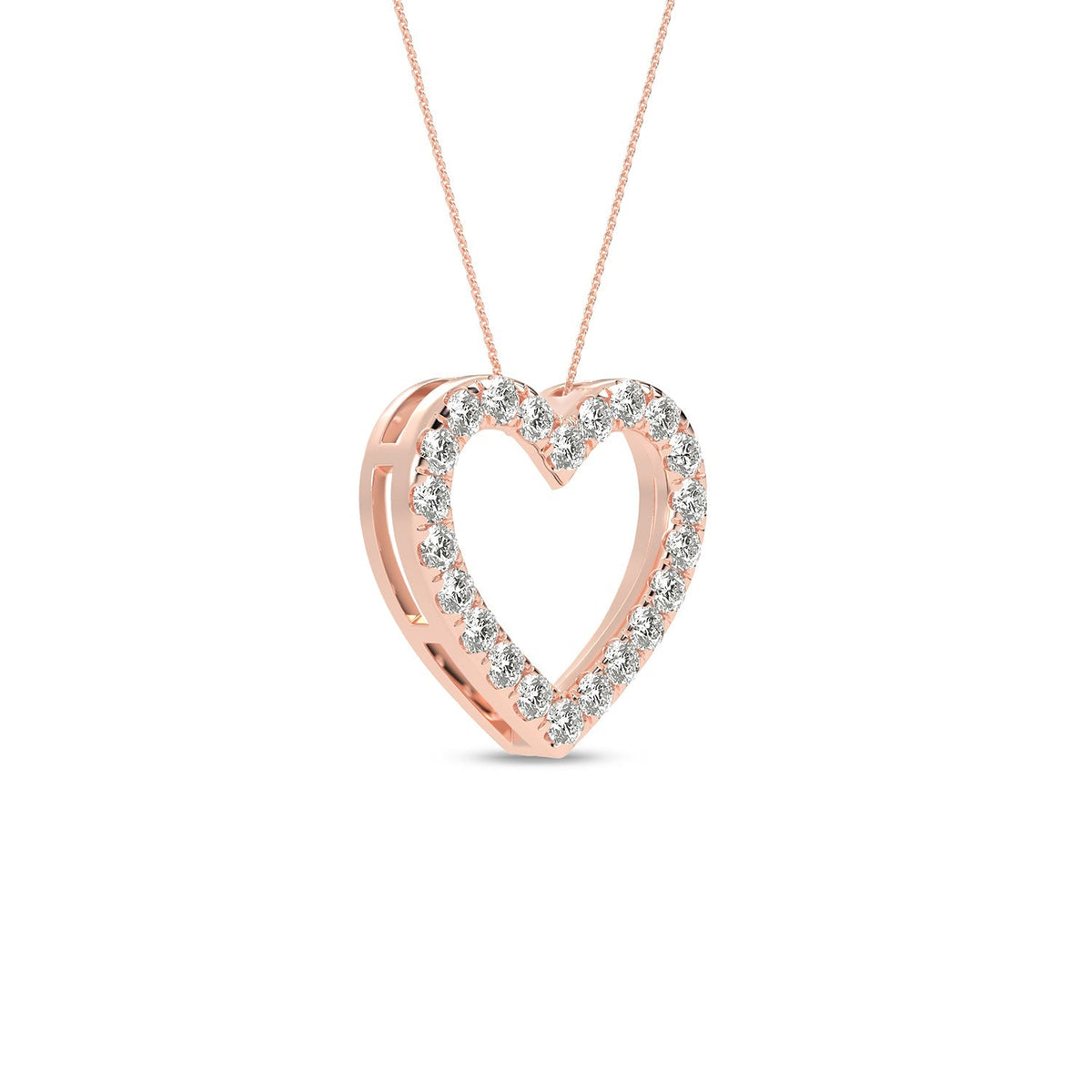 Silhouette Necklace - Heart