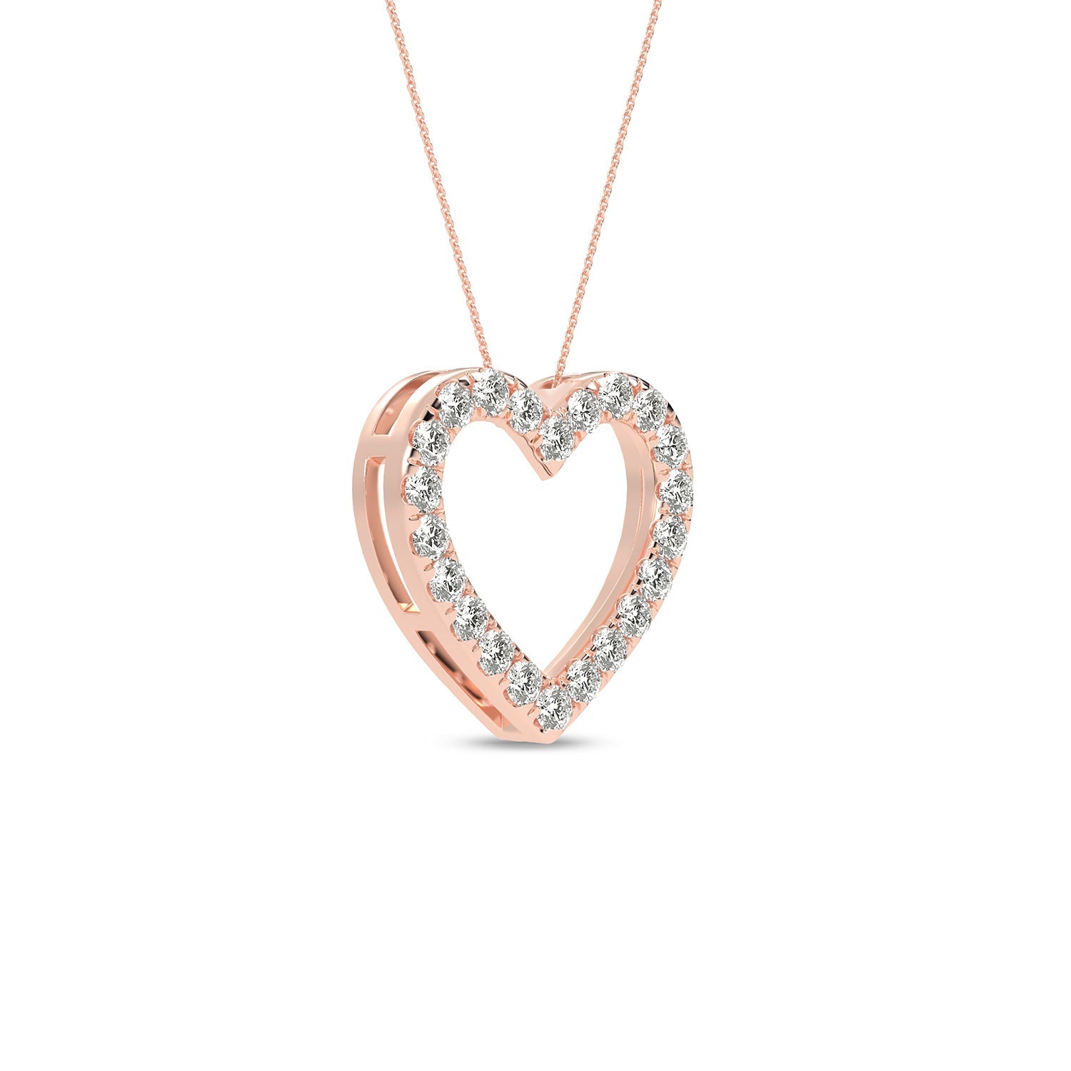Silhouette Necklace - Heart