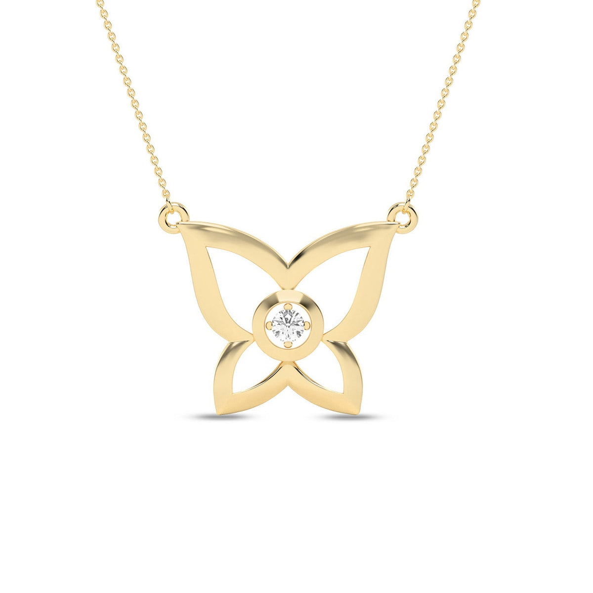 Butterfly Sparkle Necklace