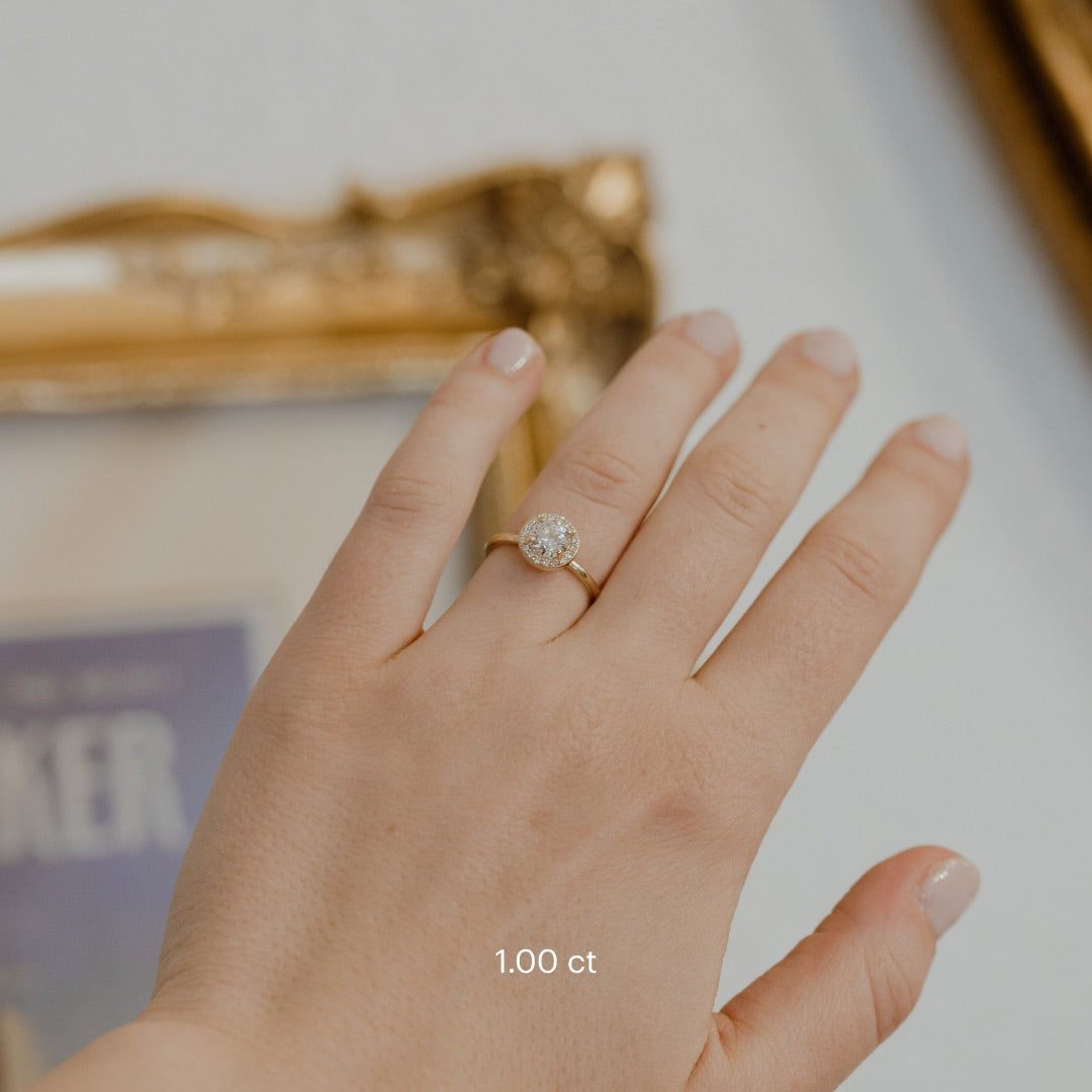 The Audrey Round Ring