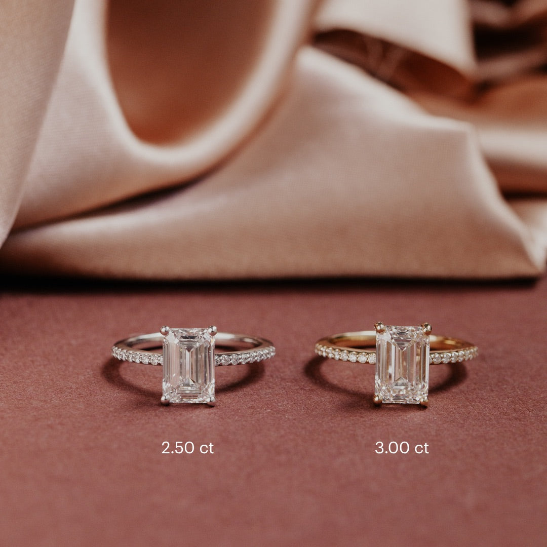 The Jenna Emerald Cut Ring