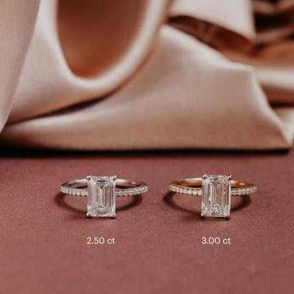 The Jenna Emerald Cut Ring