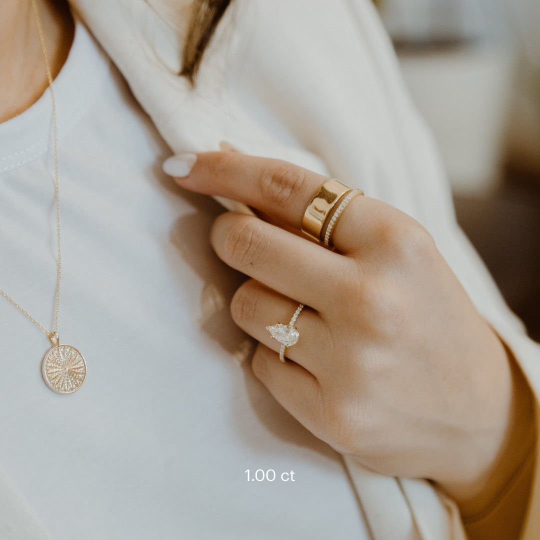 The Jenna Pear Ring