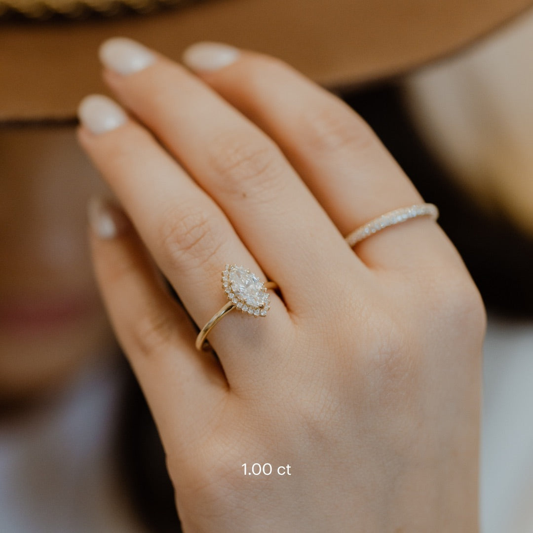 The Nova Marquise Ring