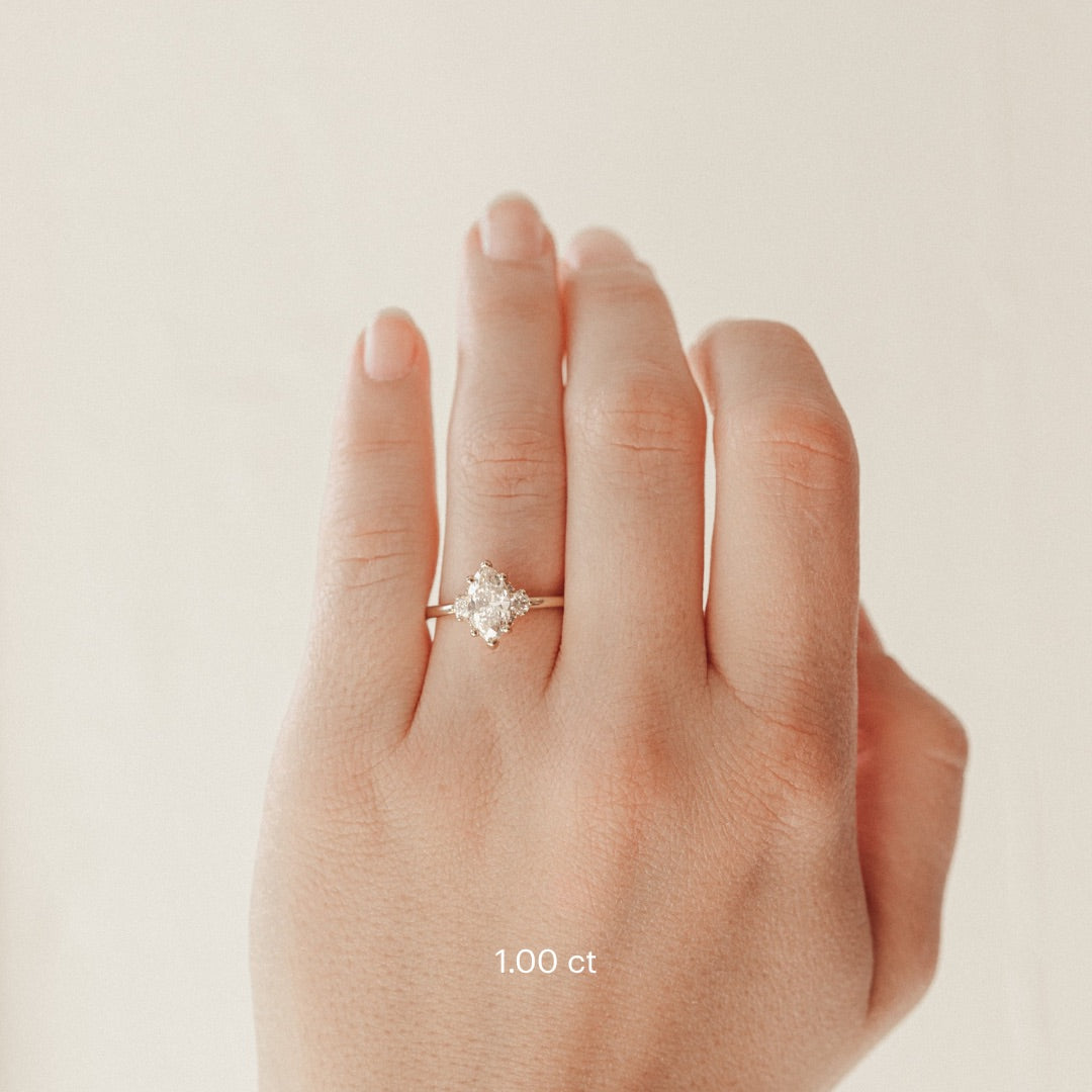 The Vivien Marquise Ring