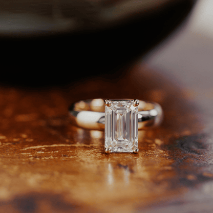 The Louisa Emerald Cut Ring