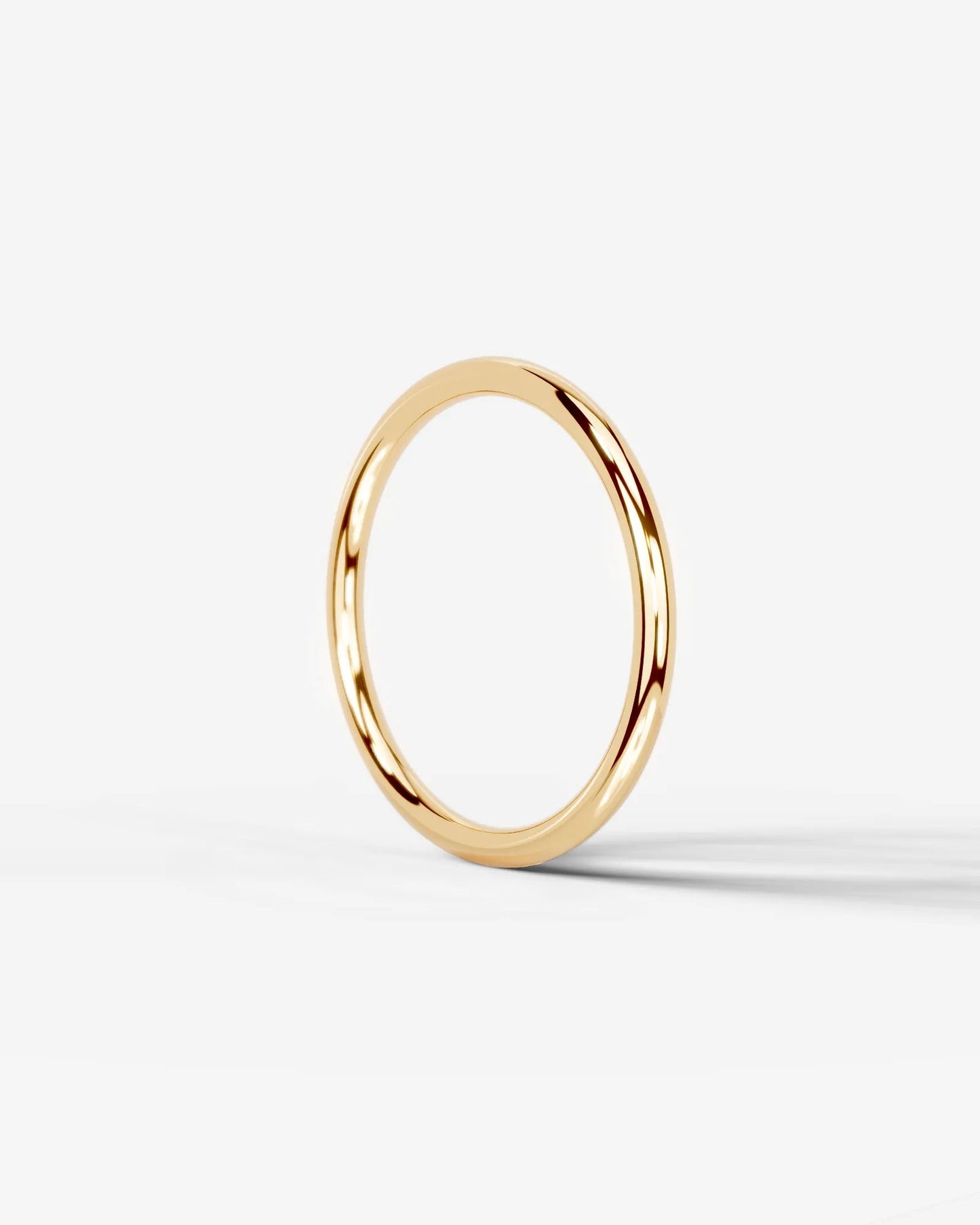 Eloise Wedding Band Lab Grown Diamond Wedding Ring - Yellow Gold