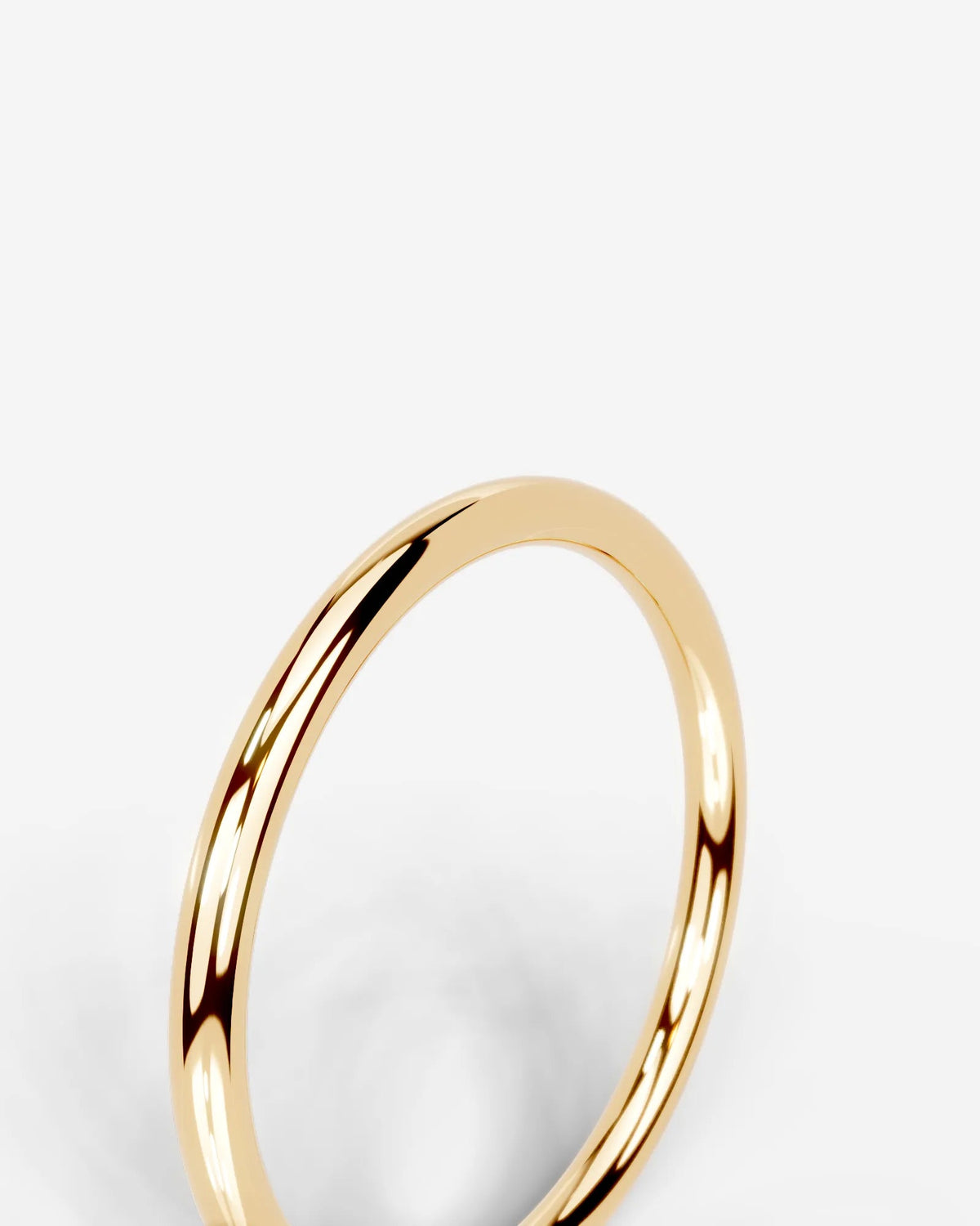 Eloise Wedding Band Lab Grown Diamond Wedding Ring - Yellow Gold
