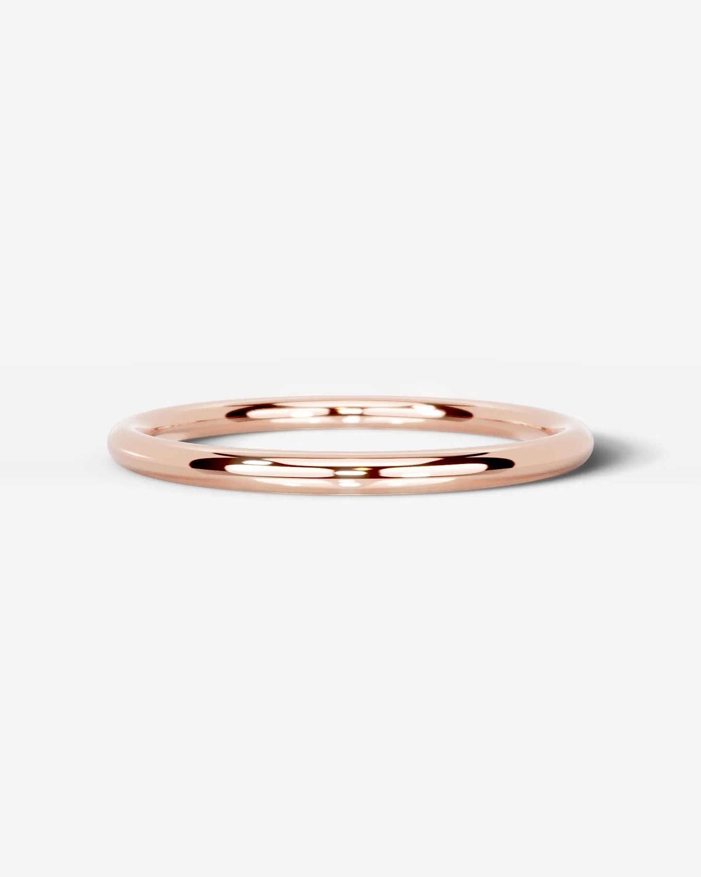Eloise Wedding Band Lab Grown Diamond Wedding Ring - Rose Gold