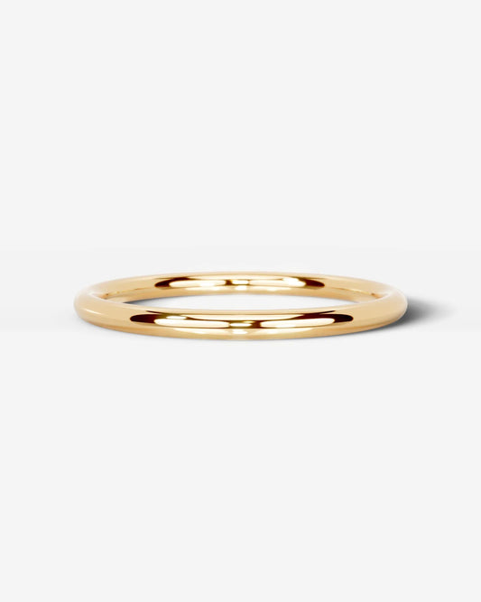 Eloise Wedding Band Lab Grown Diamond Wedding Ring - Yellow Gold