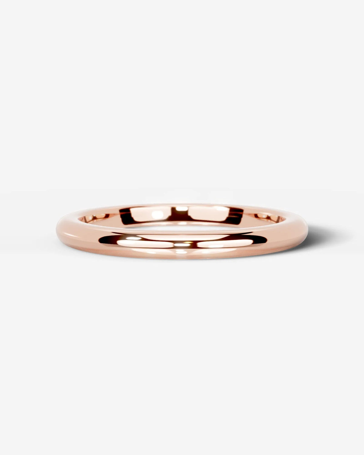 Jessica Wedding Band Lab Grown Diamond Wedding Ring - Rose Gold